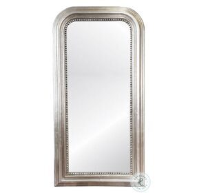 Waverly Silver Leaf Floor Mirror