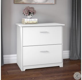 Cabot White Drawer Lateral File Cabinet