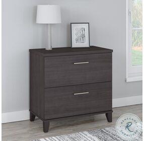Somerset Storm Gray 2 Drawer Lateral File Cabinet