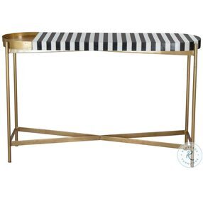 Saber Multicolor And Gold Console Table