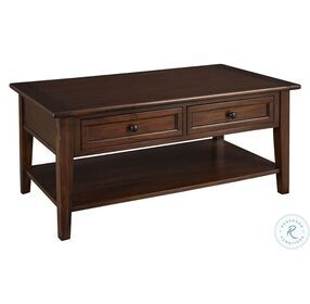 Westlake Cherry Brown Occasional Table Set