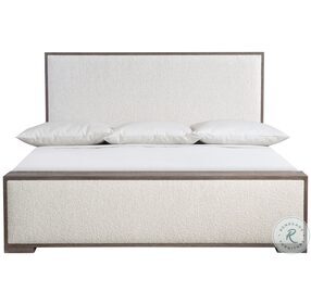 Casa Playa And Cream Upholstered Queen Panel Bed
