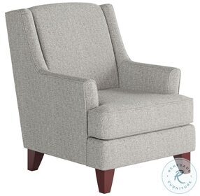 Sugarshack Grey Wing Back Accent Chair