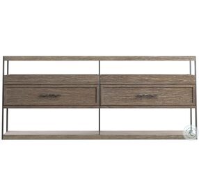Casa Paros Playa And Anthracite 2 Drawer Console Table