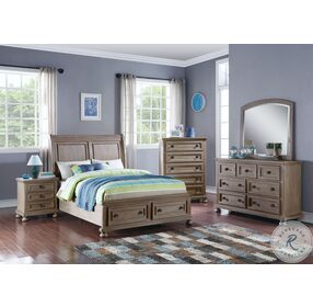 Allegra Youth Pewter Youth Dresser