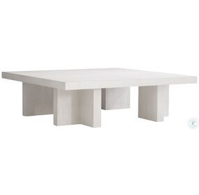 Blythe Sandblasted White Occasional Table Set
