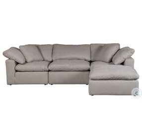 Clay Light Grey Sectional