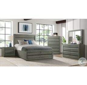 Cosmo Gray 7 Drawer Dresser With Mirror