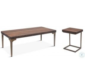 Vallarta Bronze Mango Wood Modern Side Table