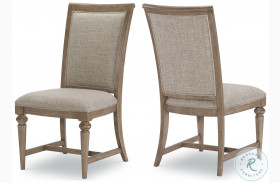Camden Heights Beige Upholstered Side Chair Set of 2