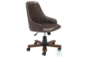 Gables Dark Brown Adjustment Office Chair