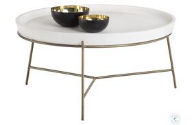 Remy Ivory Coffee Table