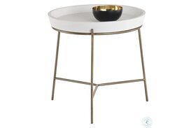Remy Ivory End Table