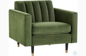 Yosi Moss Green Armchair