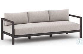 Sonoma Stone Grey And Bronze Outdoor Sofa