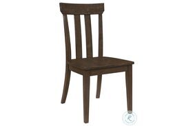 Reynolds Brown Oak Side Chair Set Of 2