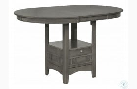 Lavon Gray Extendable Counter Height Dining Table
