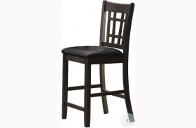 Lavon Black Counter Height Stool Set Of 2