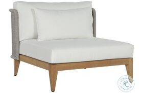 Ibiza Stinson White Outdoor Lounge Chair