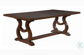 Brockway Antique Java Extendable Dining Table