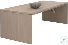 Viga Light Brown Outdoor Dining Table