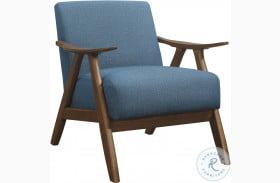 Damala Blue Accent Chair
