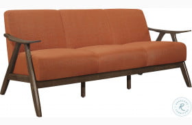 Damala Orange Sofa