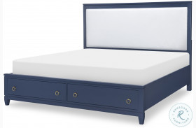 Summerland Upholstered Storage Panel Bed