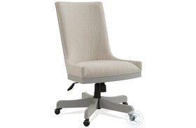 Osborne Grey Skies Adjustable Upholstered Desk Chair