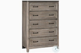 Newell Gray And Oak Chest