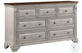 Marquette Brown And Gray Dresser