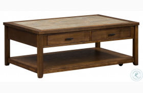 Mesa Valley Tobacco Cocktail Table