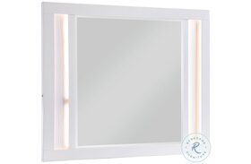 Prism White Mirror