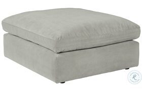 Sophie Gray Oversized Accent Ottoman