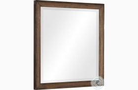 Brevard Light Brown Mirror