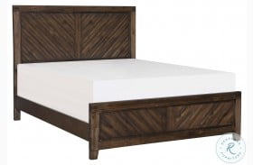 Parnell Distressed Panel Bed