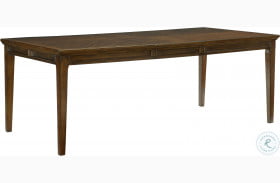 Frazier Brown Cherry Extendable Dining Table