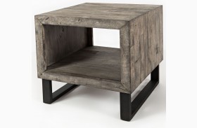 Mulholland Drive Grey End Table