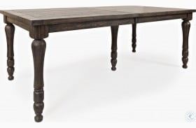 Madison County Barnwood Brown 22" Extendable Dining Table