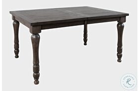 Madison County Barnwood Brown 18" Extendable Dining Table