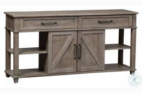 Parkland Falls Weathered Taupe Sofa Table