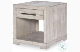 Westwood Light Weathered Oak Square End Table
