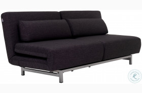 LK06-2 Black Fabric Premium Sofa Bed