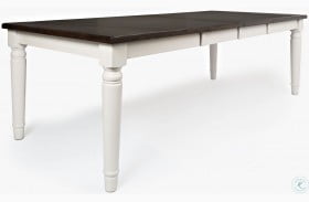 Orchard Park Brown And Light Grey Extendable Dining Table