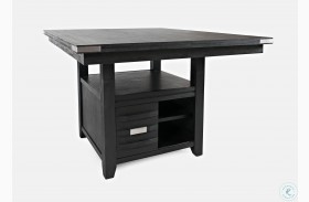 Altamonte Dark Charcoal Adjustable Extendable Square Dining Table