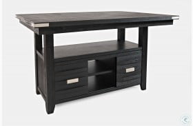 Altamonte Dark Charcoal Adjustable Extendable Rectangular Dining Table