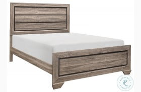 Beechnut Brown Panel Bed