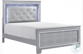 Allura Upholstered Panel Bed