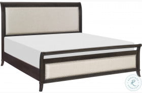 Hebron Upholstered Sleigh Bed