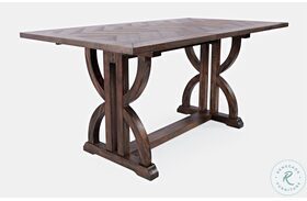 Fairview Oak Extendable Counter Height Dining Table